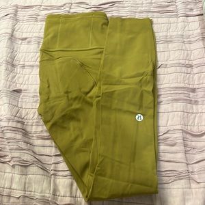 lululemon athletica Olive Green Leggings